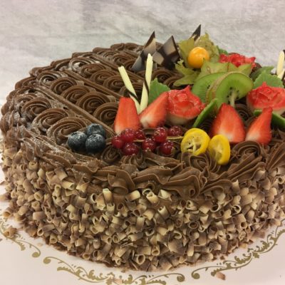 Sjokoladekake fra Nøtterø Bakeri & Konditori